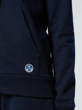 North Sails Slogan zipper-up hoodie