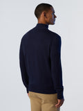 North Sails Half-zipper sweater with logo